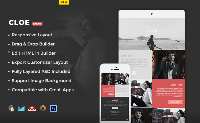 Cloe Responsive Email Template