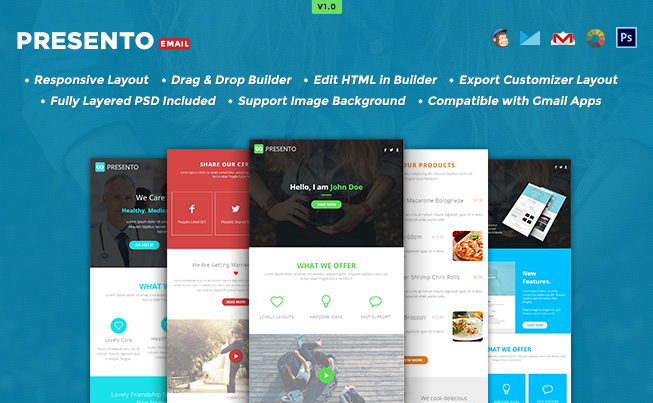 Presento Email Template