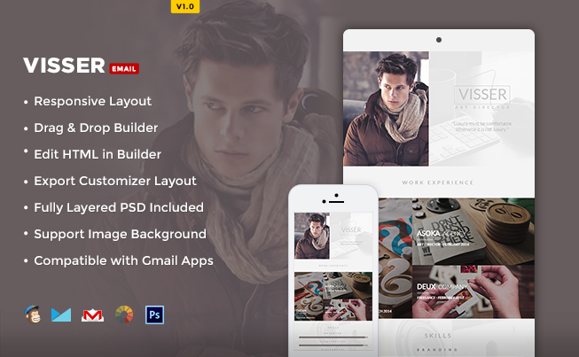 Visser Resume Email Template