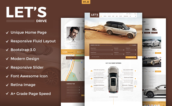 lets-drive-psd-template