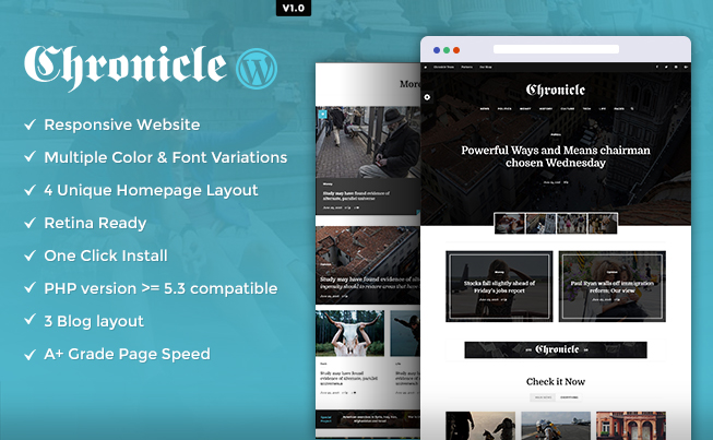 Chronicle WP Theme